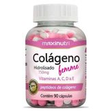 Colágeno Hidrolisado Femme 750mg c/90 Caps – Maxinutri