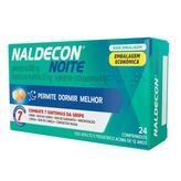 Naldecon Noite 800mg + 20mg + 4mg 24 Comprimidos - RBB
